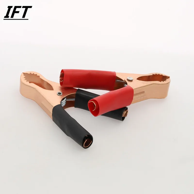 2 шт. 50A красный + черный 80 мм крокодил Автомобиля Караван Ван Батарея Тесты