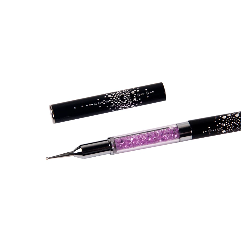 ANGNYA 1 шт. металлическая ручка Стразы двойная бурильная карандаш инструменты для