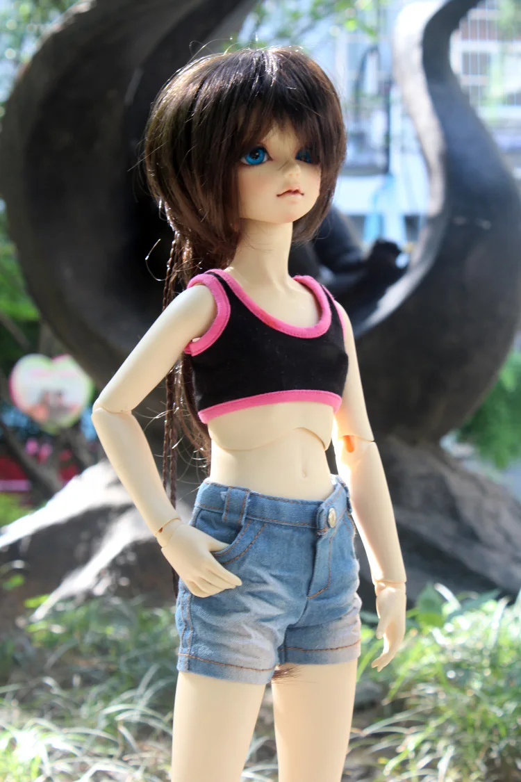 Фото 1/4 1/3 весы BJD одежда Джинсовые шорты шорты для BJD/SD MSD SD13 SD17 SSDF ID72 HID сильные аксессуары для кукол дяди C0014 №4
