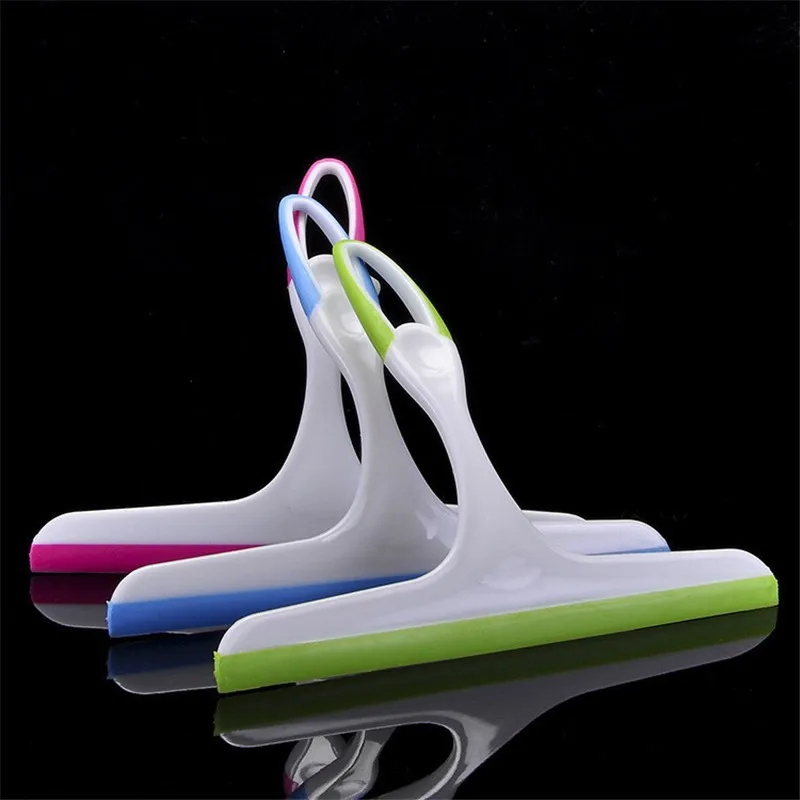 

2021 Newest Hot Useful Glass Window Wiper Soap Cleaner Squeegee Home Shower Bathroom Mirror Car Blade