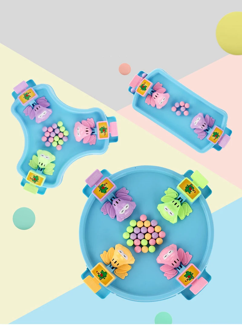 Много интересной информации игрушки Голодные лягушка есть фасоли игры семья