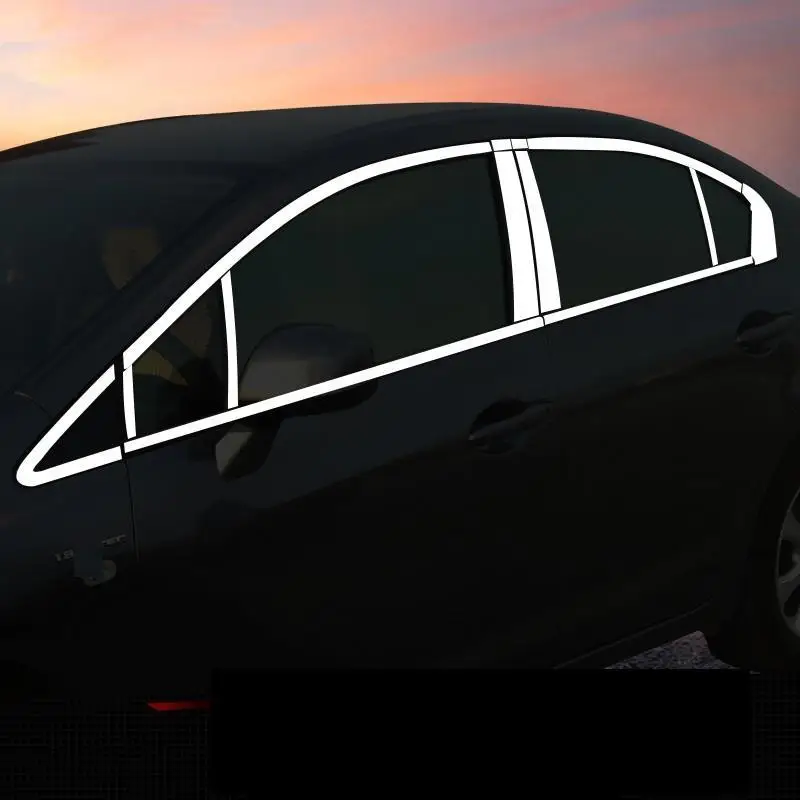 Модифицированный хром для автомобильного окна декоративный защитный чехол