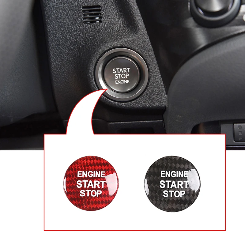 Автомобильный двигатель старт/стоп кнопка включения обложки для Lexus ES GS NX RX LX RC F