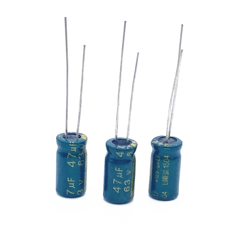 20pcs/lot 63V 47UF aluminum electrolytic capacitor size 6*12 20% | Обустройство дома