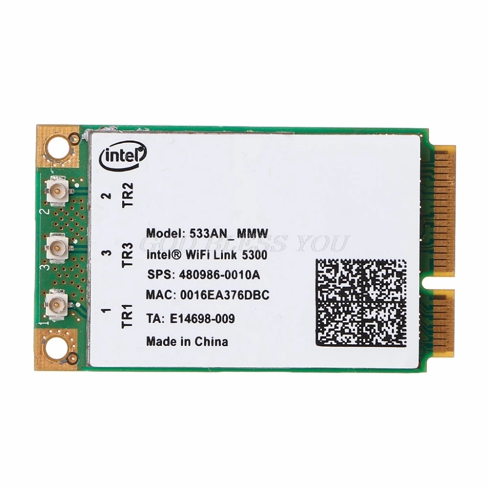 2 4 GHz & 5 0 5300 533AN_MMW беспроводной WLAN WiFi Mini PCIe Card 802.11n + 450Mbps модуль устройства Link Прямая