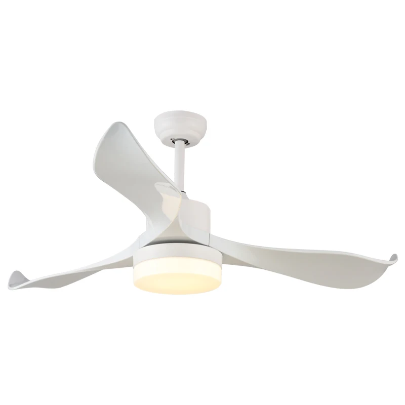 

220V Ceiling Fan Light LED Energy Saving Remote Control Ceiling Light Fan Indoor Decor Living Room 24W Tricolor Ceiling Lamp Fan