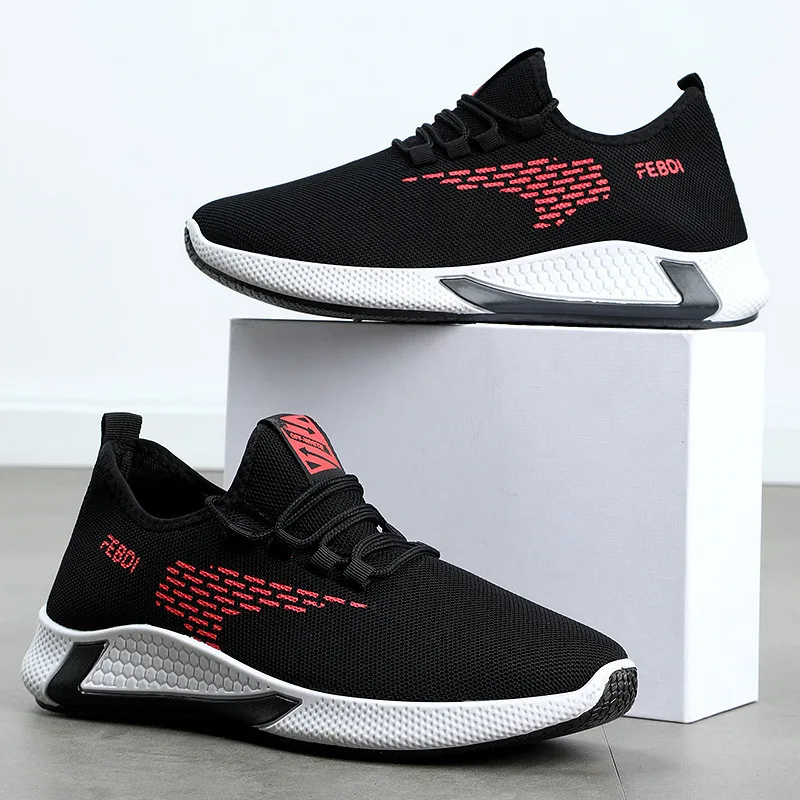 

2021 Fashion Mesh Breathable Brand Single Shoes Year Sports Fashion Casual Trendy Shoes Cloth Shoes Comfortable Free Shipping