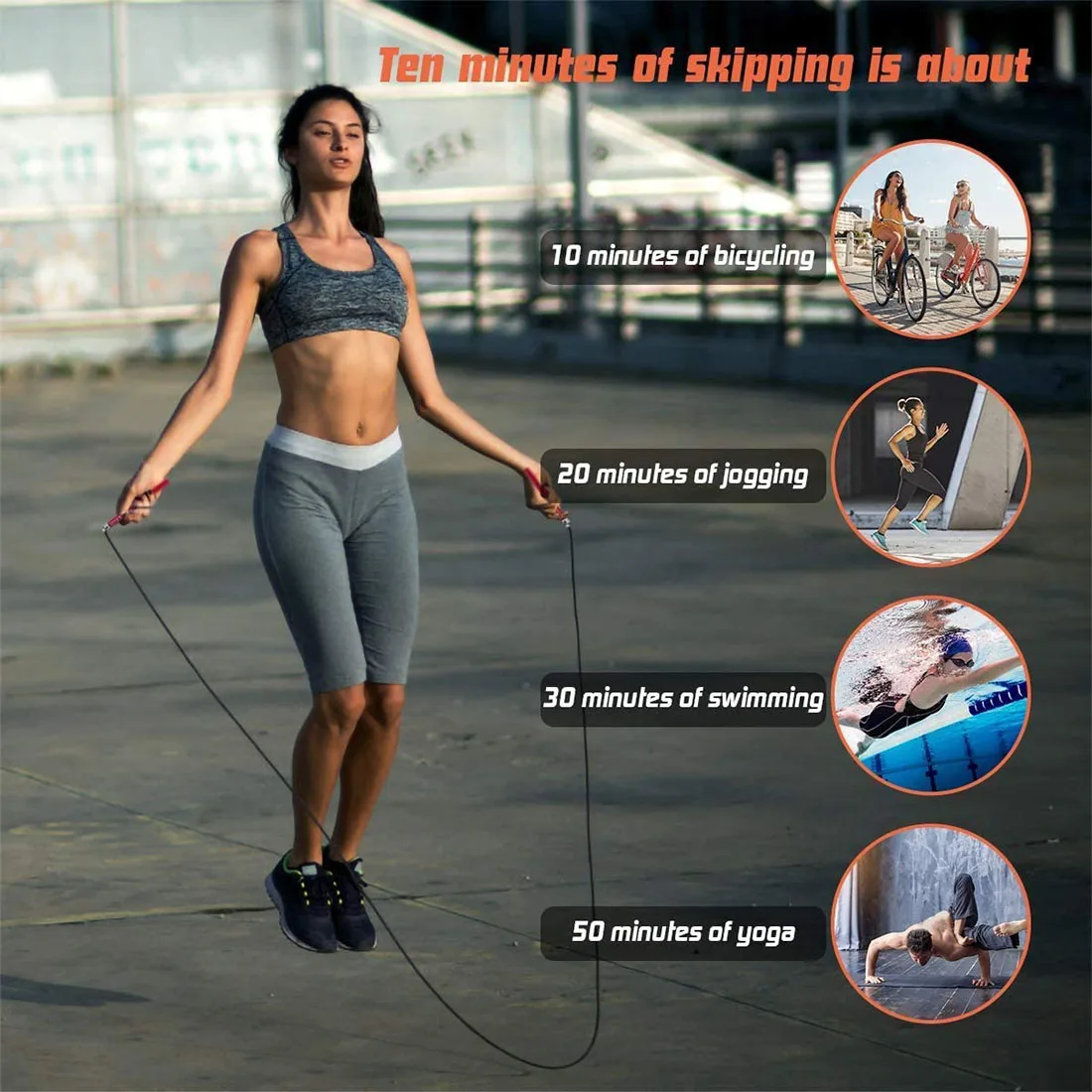 

Bearing Skipping Rope Jumping Rope Crossfit Men Workout Equipment Steel Wire Home Gym Exercise and Fitness MMA Boxing Training