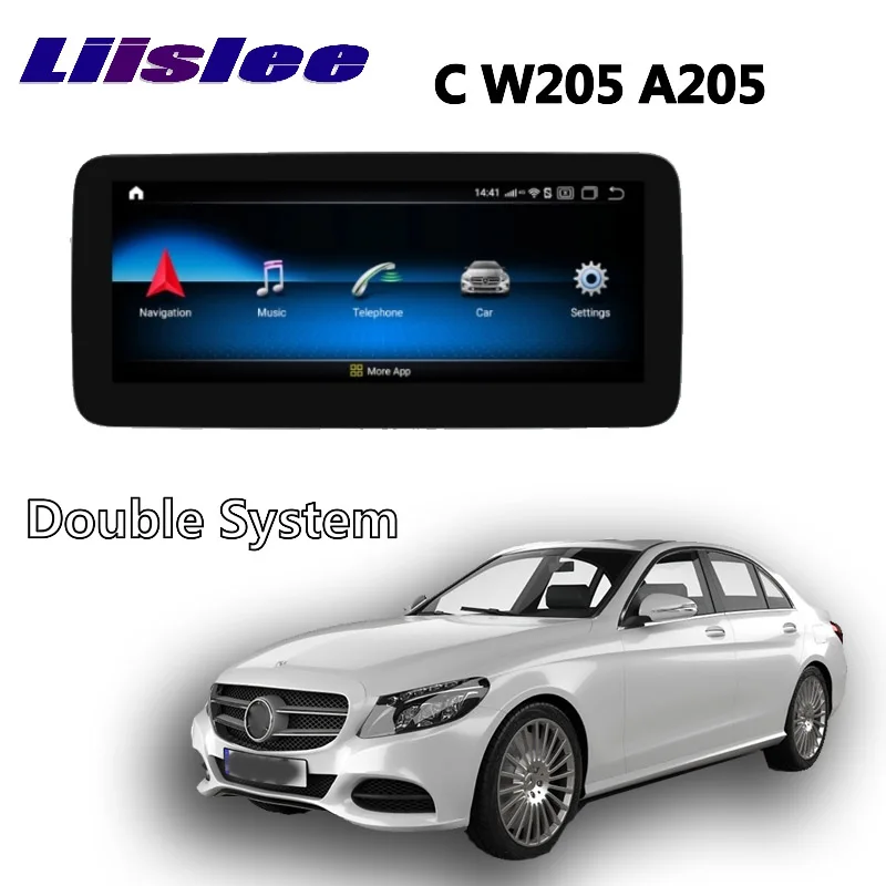 Автомобильный мультимедийный GPS аудио радио для Mercedes Benz MB C Class W205 A205 C205 S205 2014 2015 2016
