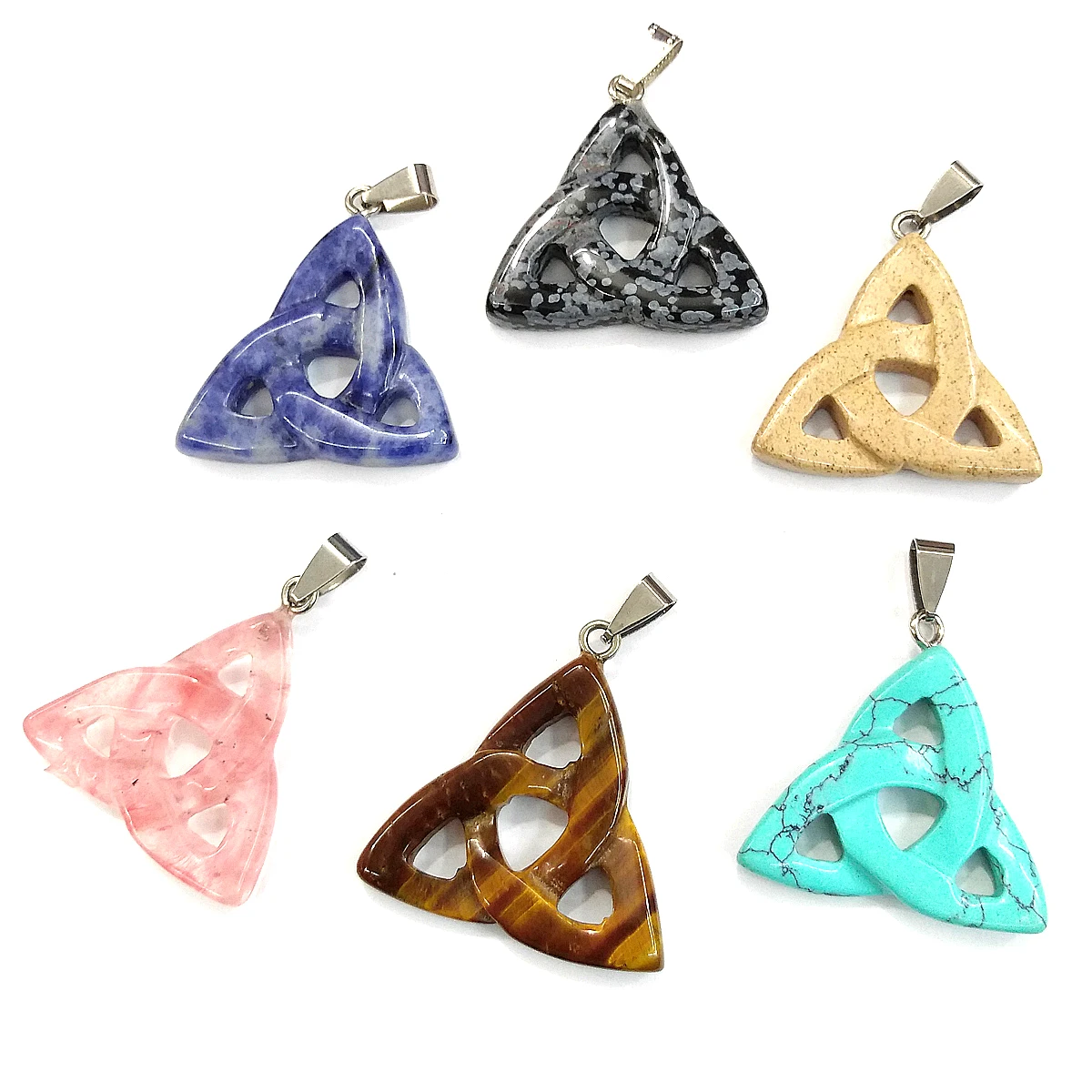 

Natural Stone Pendants Crystal Agates Necklace Pendant for Jewelry Making DIY necklace accessories Reiki Healing Jewellery Gift