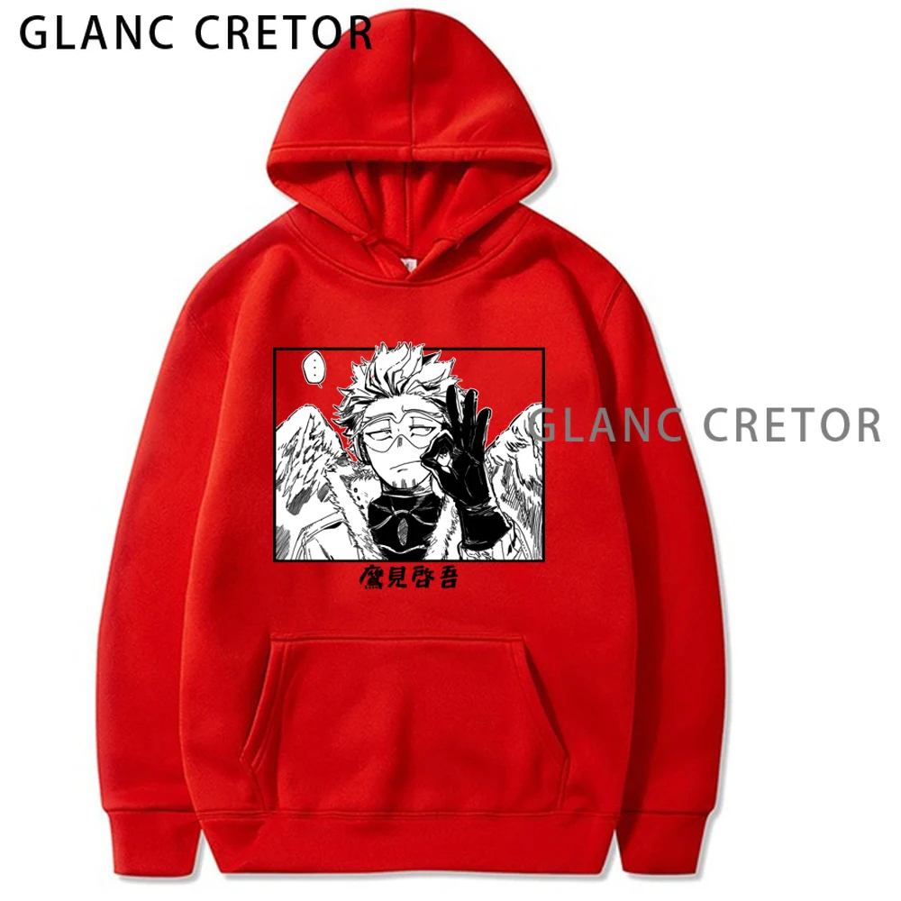 

My Hero Academia Men Hoodies Winter Casual Pullover Sweats Hoodie Fashion Sweatshirts Japan Anime Hip Hop Sweatshirt