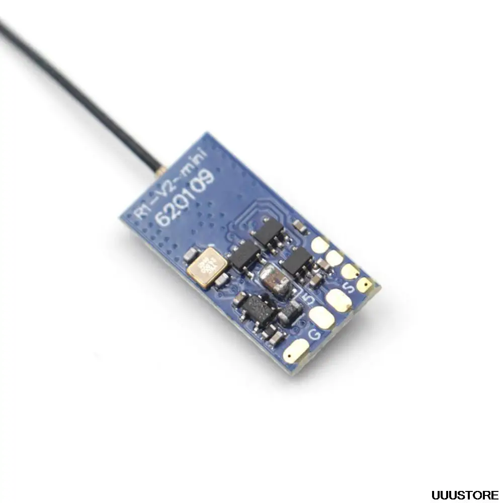 Радиоприемник Jumper R1 V2 Mini 2 4 ГГц 16CH D16 SBUS радиопередатчик для РУ дрона совместим с