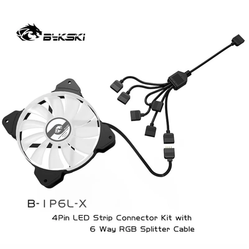 Удлинительный кабель Bykski RGB 6 в 1 плата для передачи проводки расширительный