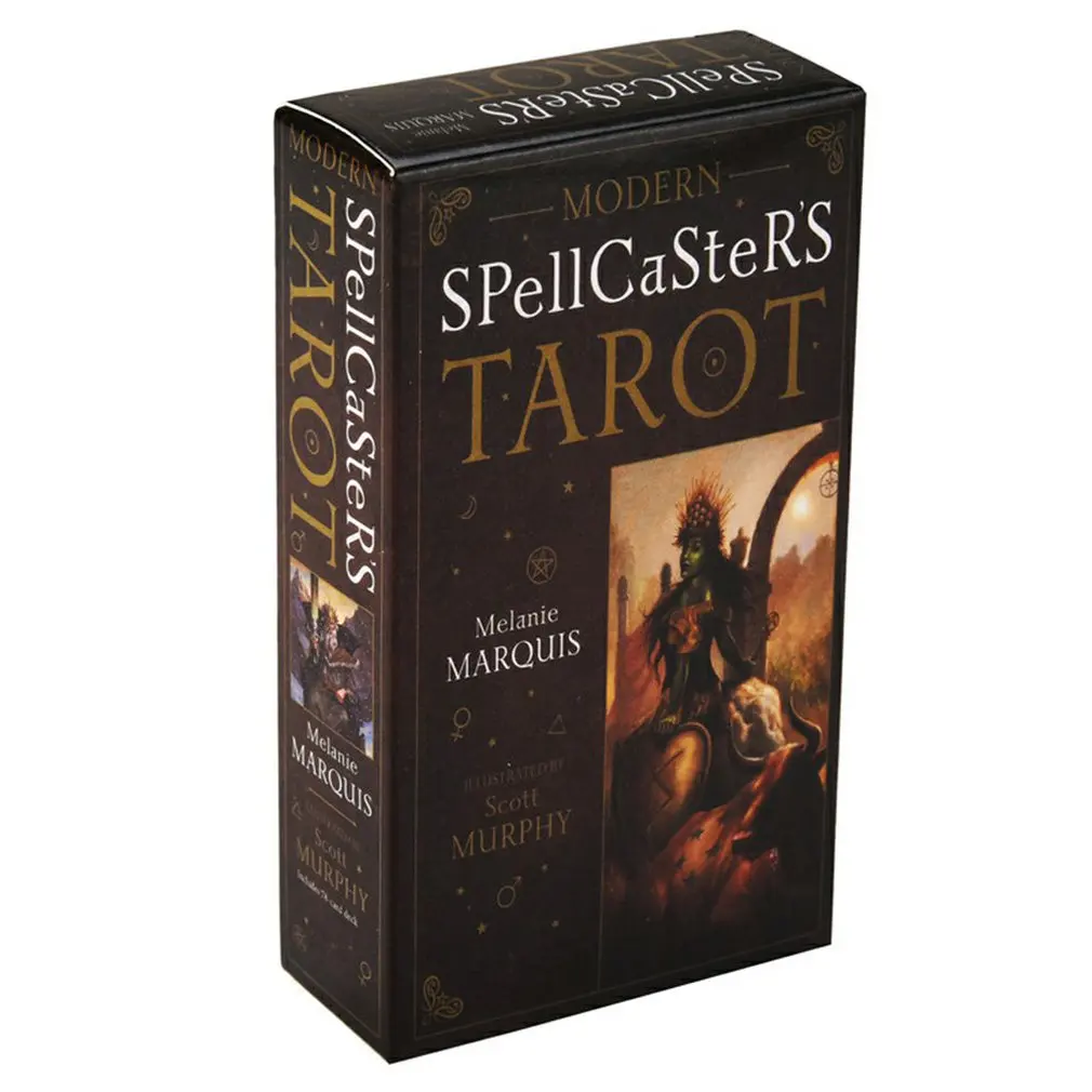

Modern Spellcaster's Tarot Card Board Game Board Party Playing Cards Entertainment Family Games English Version
