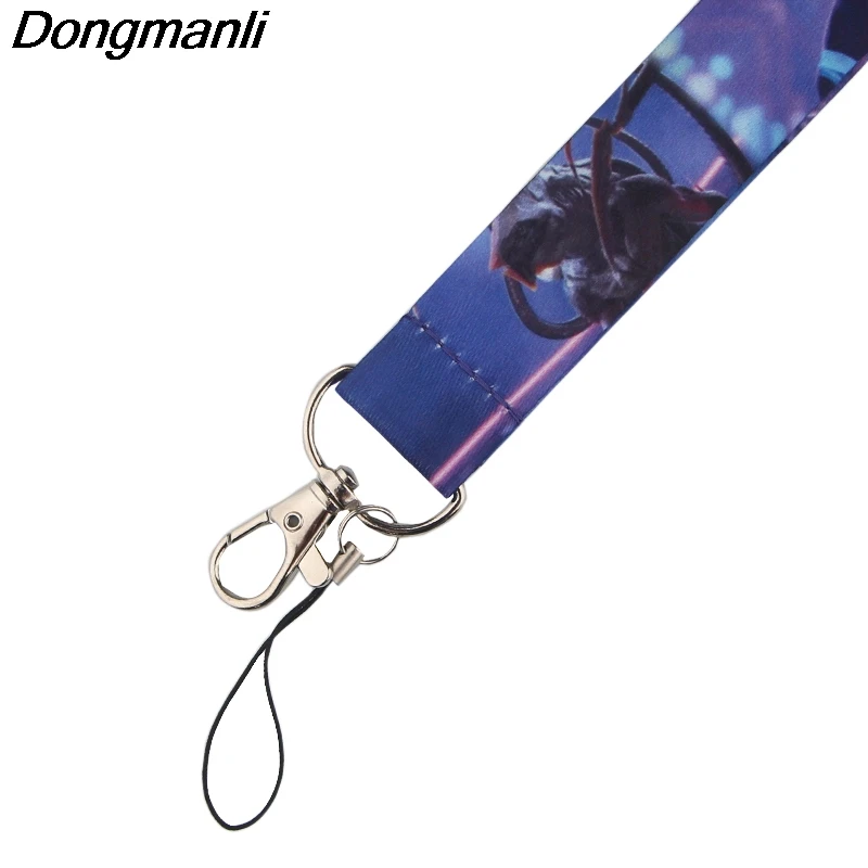 

PC1114 Wholesale 20pcs/lot Love And Robots Lanyards ID Badge Holder ID Card Pass Mobile Phone Straps Badge Rope Chain Necklace