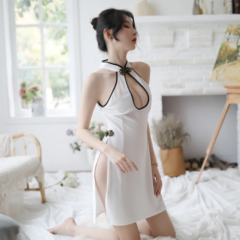 Новое японское нижнее белье для женщин белое кружевное платье Babydoll Порно