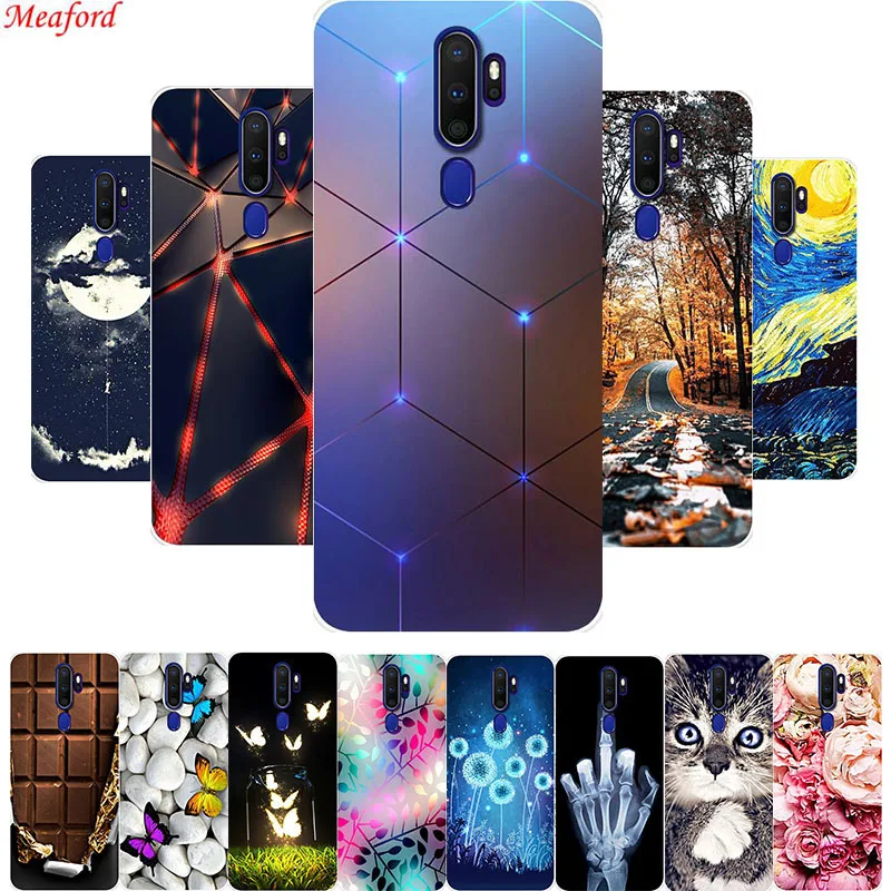 Популярный чехол для Oppo A9 A5 2020 из мягкого ТПУ крутой телефона s задняя крышка OPPO