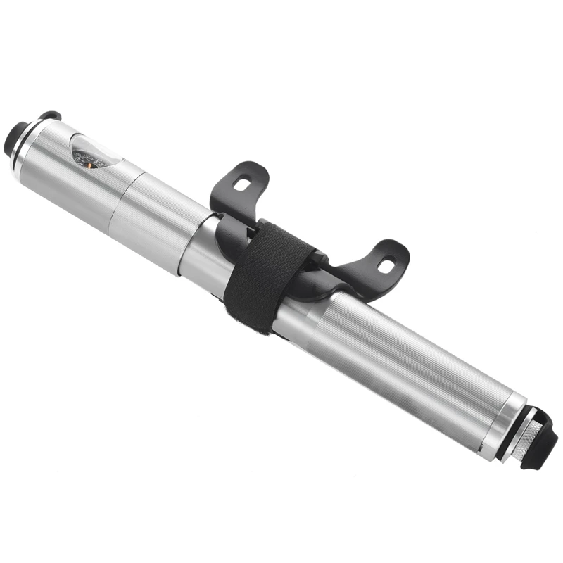 WEST BIKING Mini с манометром 160 PSI воздушный шиномонтаж из алюминиевого сплава Presta Schrader