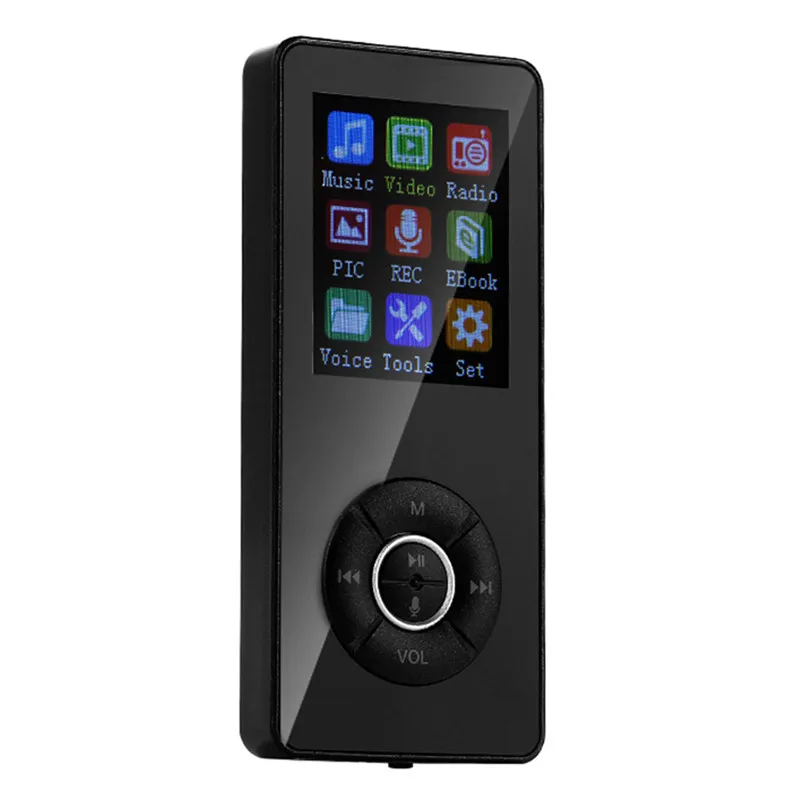 CARPRIE, 1,8 дюймов, Bluetooth 4,2, MP3 плеер с динамиком, поддержка сенсорных клавиш, 32 ГБ, HiFi, пластиковый мини портативный Walkman - Цвет: Синий