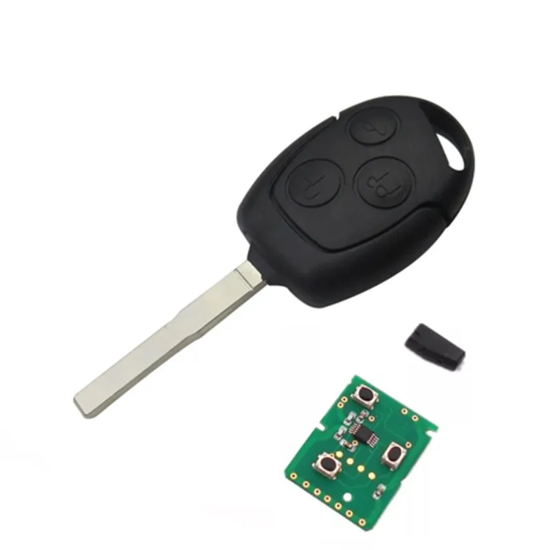 Wilongda Автомобильный ключ 3 кнопки Замена пульта дистанционного управления 434 МГц