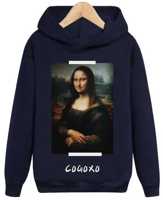 Толстовка COGOXO DM3 Женская/Мужская свитшот с капюшоном пуловер круглые худи одежда