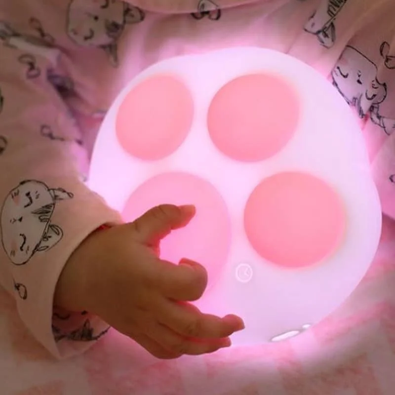 3D кошка лапой силиконовые ночной Светильник| |