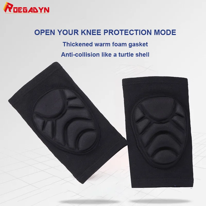 Наколенники ROEGADYN для велоспорта фитнеса тренажерного зала Нескользящие