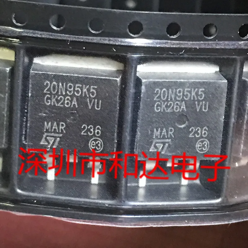 

5 шт. STB20N95K5 20N95K5 TO-263 950V 17.5A