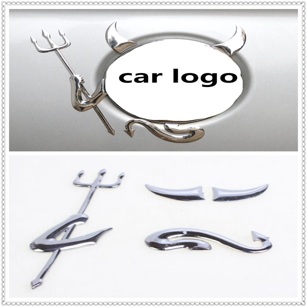 3D Маленький Дьявол автомобильный стикер демон автоэмблема наклейка для Volkswagen VW B6