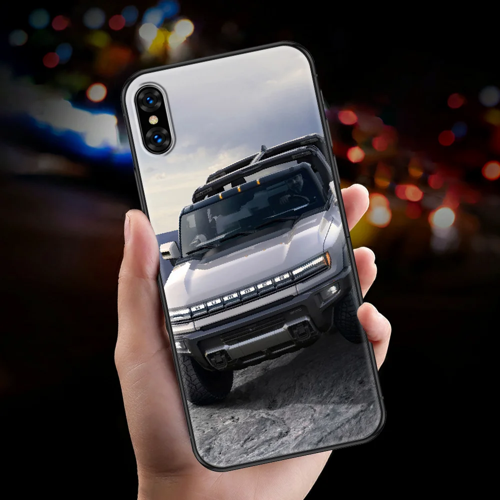 Чехол для телефона с логотипом Hummer H2 чехол iphone 5 5s se 2 6 6s 7 8 12 mini plus X XS XR 11 PRO MAX черный