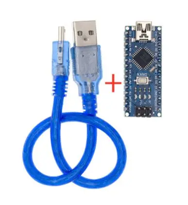 Мини USB с Загрузчиком Nano 3 0 контроллер совместим arduino CH340 драйверами 16 МГц NANO V3.0