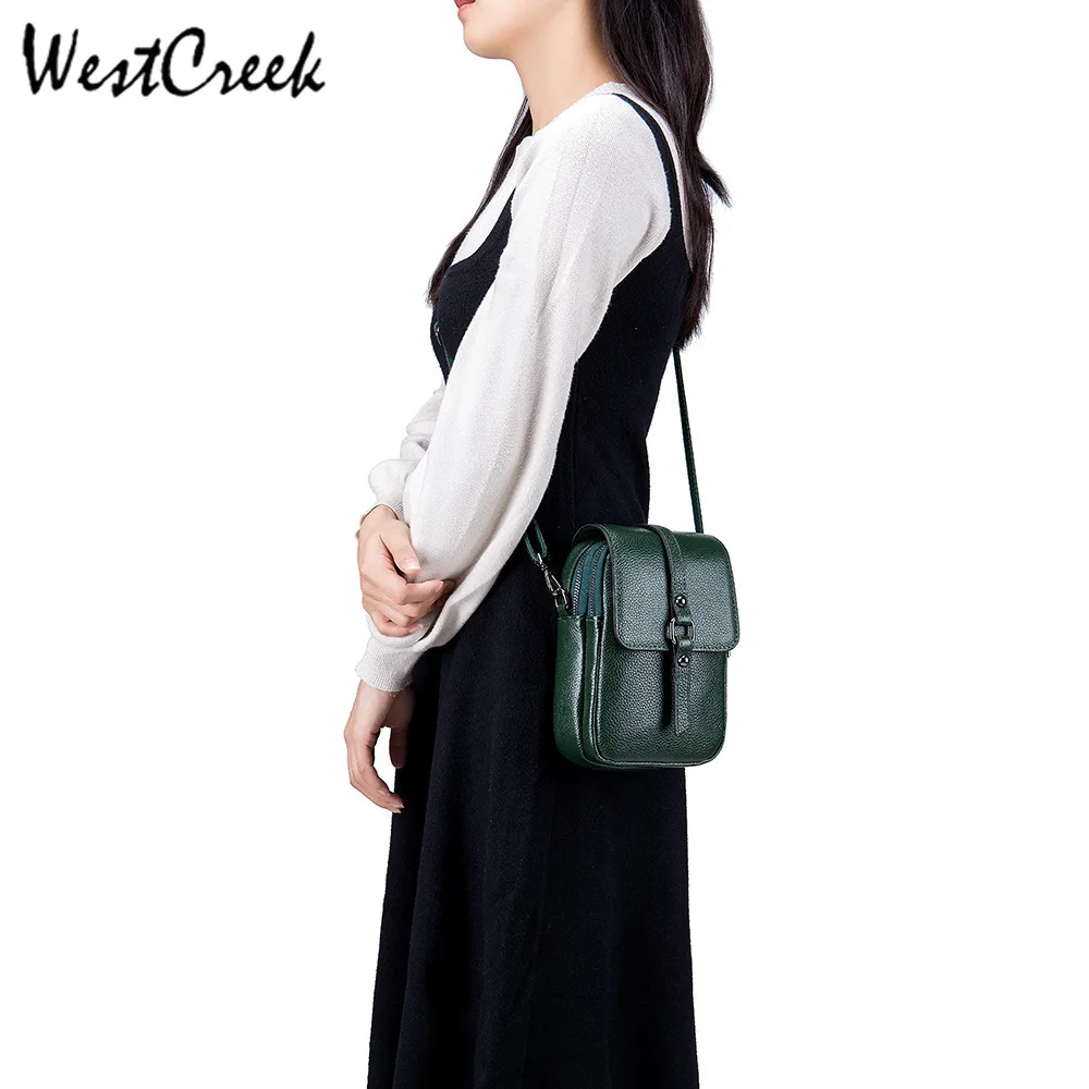 WESTCREEK 2020 высококачественные маленькие сумки мессенджеры из мягкой натуральной