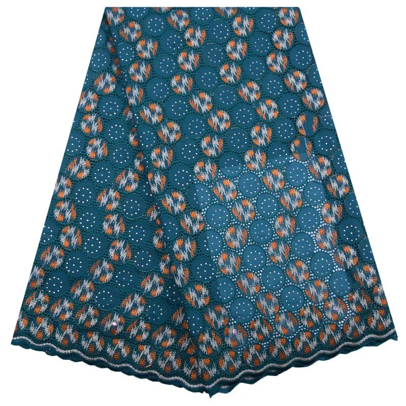 Африканская кружевная вышивка швейцарская вуаль ткань Высококачественная