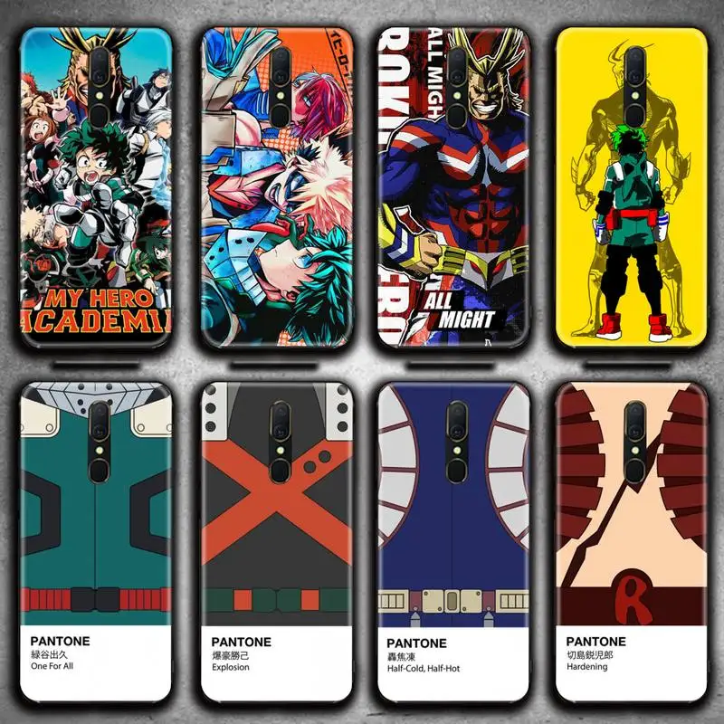 

Anime My Hero Academia Phone Case For Oppo A5 A9 2020 Reno2 z Renoace 3pro A73S A71 F11