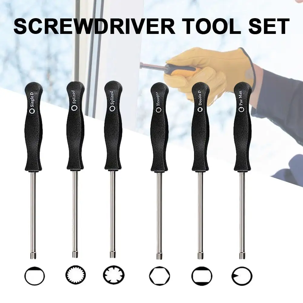 

6PCS/Set of Screwdriver Tool Set Portable Useful Hex Scoket Screws Set