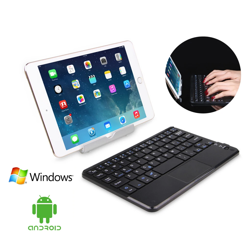 

Portable Bluetooth Keyboard For Apple Teclado iPad Xiaomi Samsung Huawei Phone Tablet Wireless Keyboard For Android IOS Windows