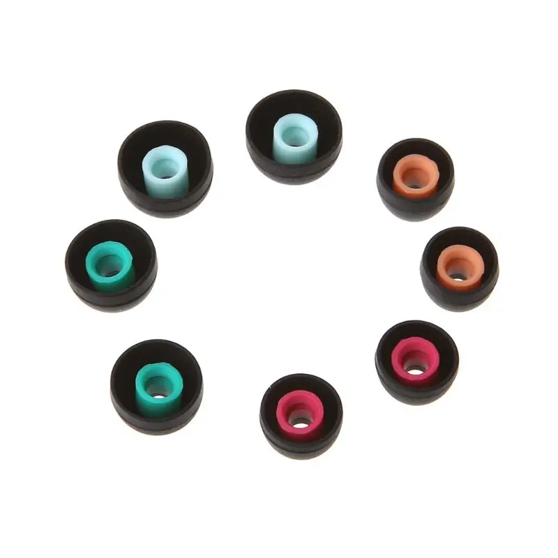 

4 пары (XS/S/M/L) Мягкие Силиконовые амбушюры Наушники ушные вкладыши костюм для 90% In-Ear чехол для наушников Аксессуары для Сони наушники