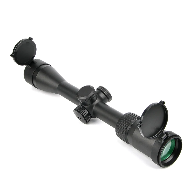 FFP HD 3-12X40 IR Rifle Scope Optical Sight Red Illuminated Glass Etched Reticle Hunting Shooting | Спорт и развлечения
