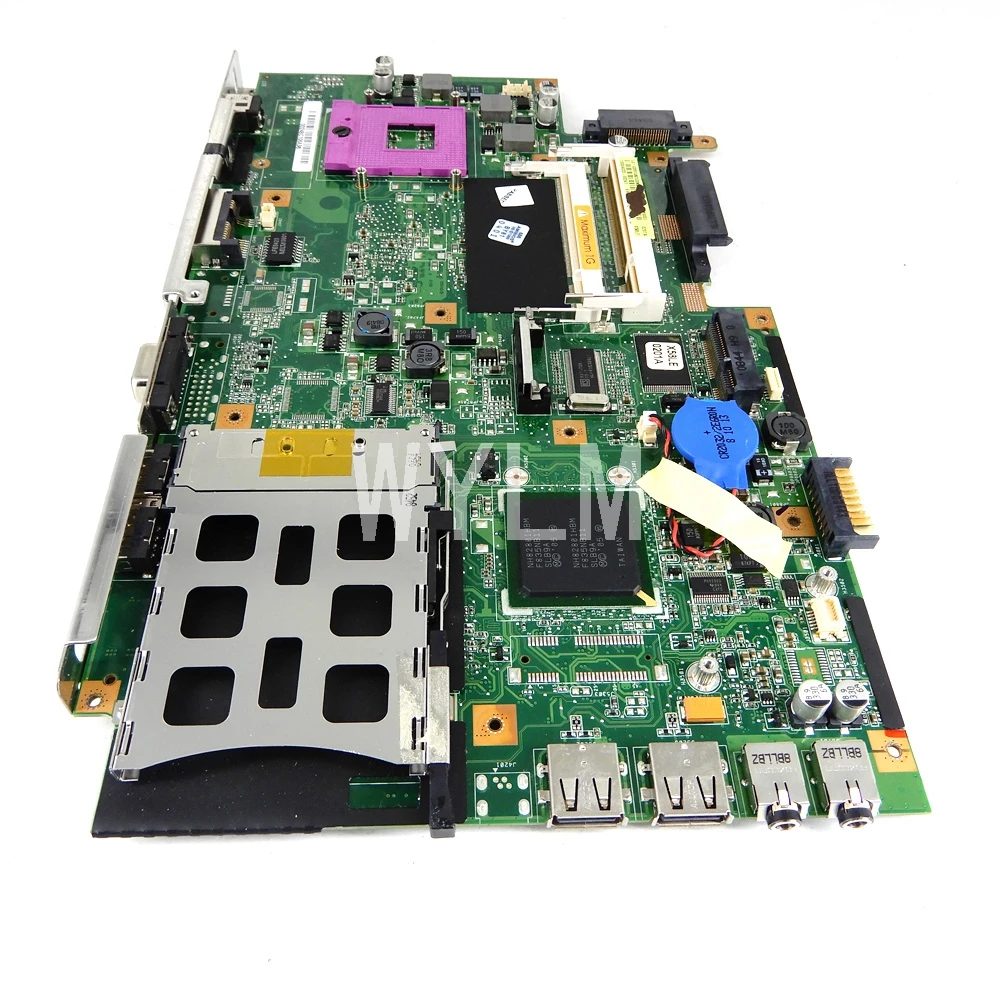 Материнская плата X58LE REV2.1 для ASUS X51L X58L X51 X58 материнская ноутбука DDR2 100%