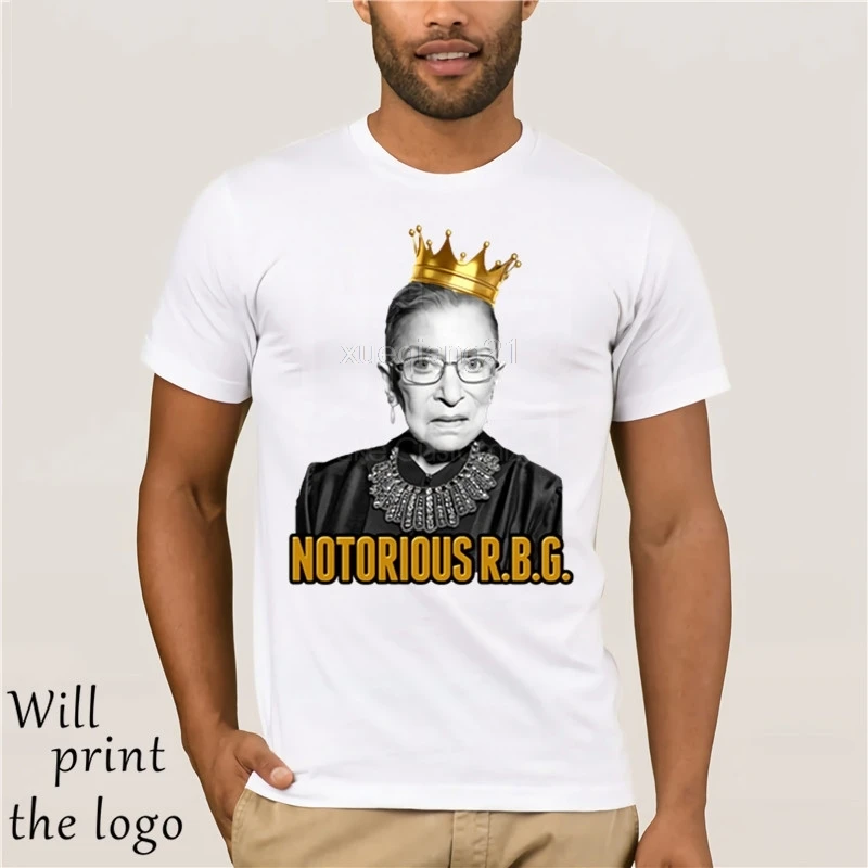 Мужские топы в стиле унисекс Ruth Bader гинсбург мужские модные футболки для клубов -