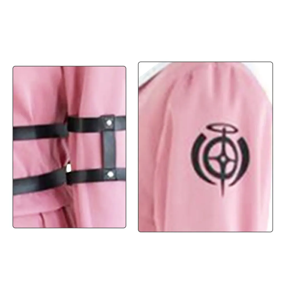 

Reneecho Danganronpa V3: Killing Harmony Iruma Cosplay Pink Miu Iruma Cosplay Fancy Dress For Halloween Costume