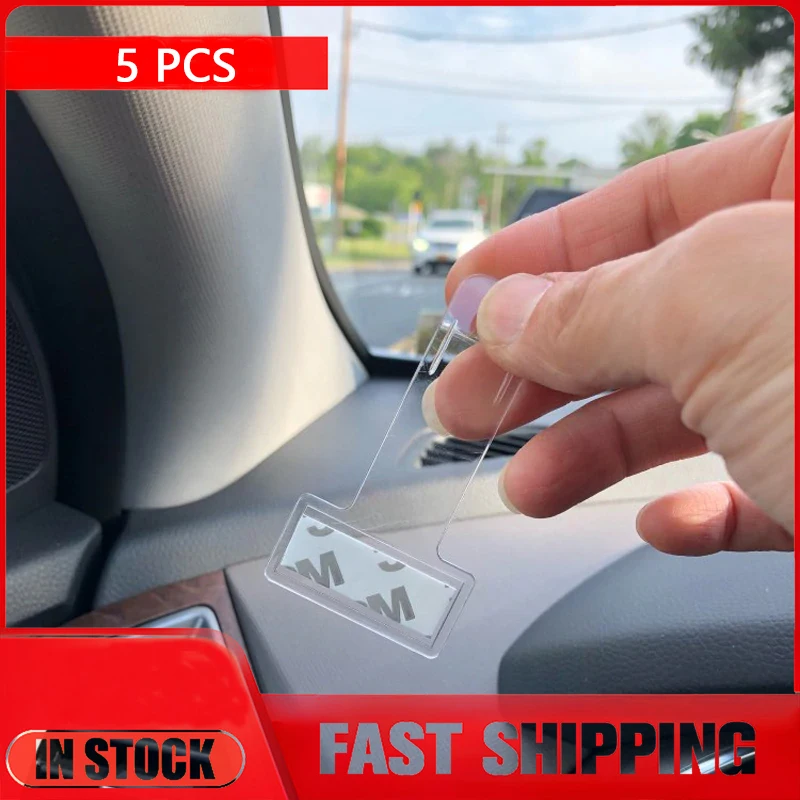 1/5 шт. автомобильный держатель для парковного разрешения|Клипсы и зажимы авто| |