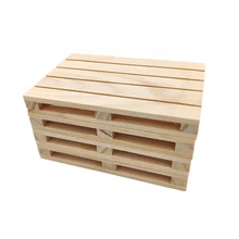 10/20pcs Mini Wooden Pallet Beverage Square Coasters for Hot and Cold, Beer Drinks Bars Restaurants Living Rooms, DIY and Craft
