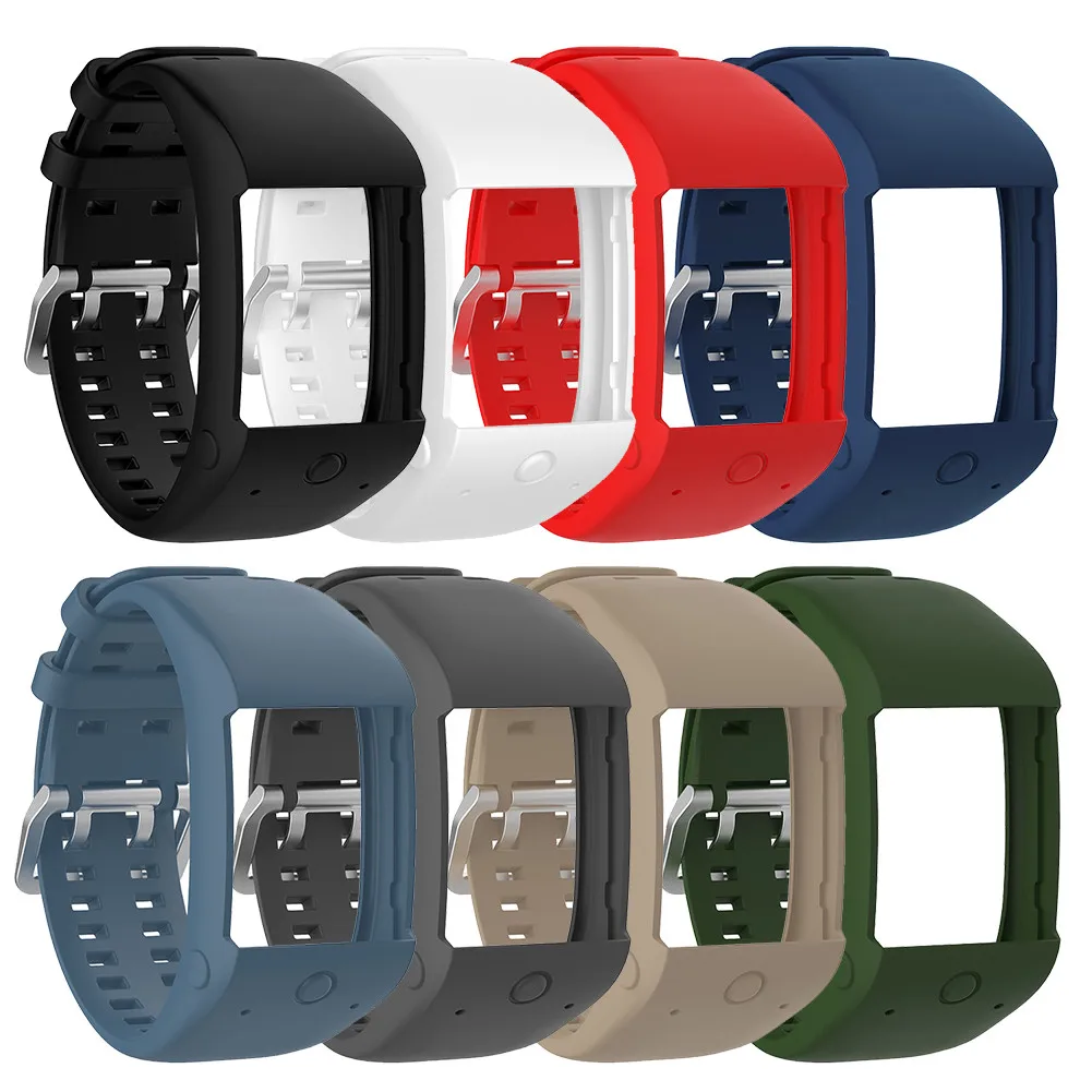

Silicone Replacement for Polar M600 Watch Band Wrist Strap Smart Watch Comfortable Wristband Strap Dropship