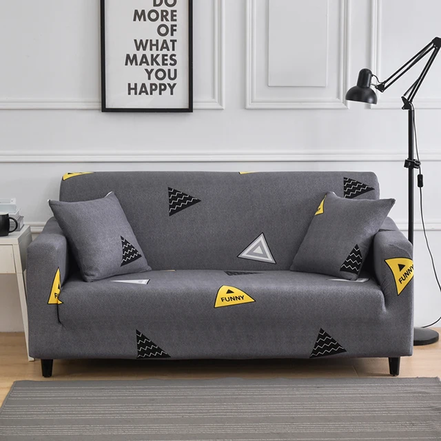 S Стрейч диванных чехлов протектор мебели полиэстер Loveseat крышка M l XL XXL XXXL XXXXL 1/2/3/4-seater Arm накидки на стулья для Гостиная - Цвет: S