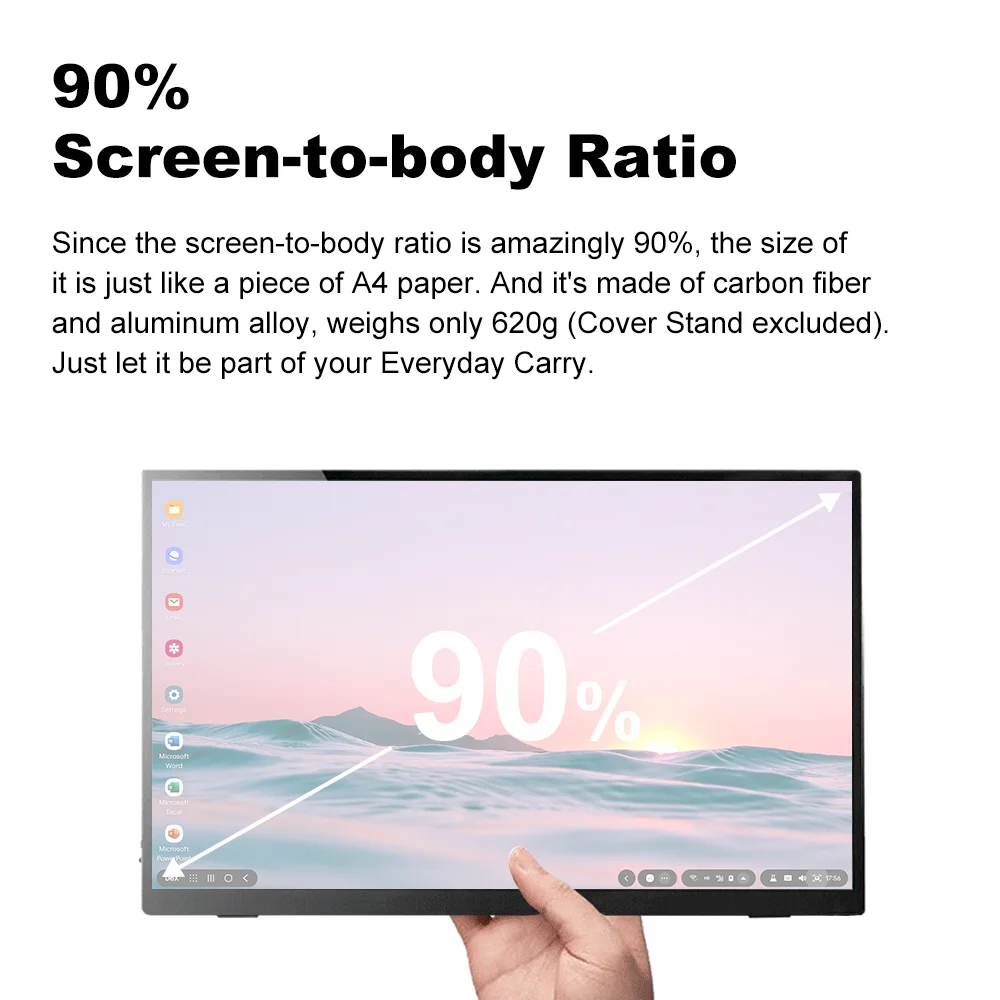 Портативный монитор дисплей Мобильный телефон для ноутбука расширения