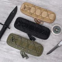 molle pouch tool knife bag flashlight holder small waist bag edc tool case military airsoft knives holster