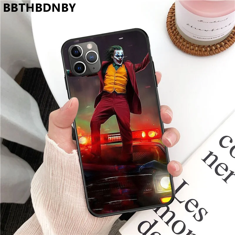 Phone Case Joker DIY Painted Beautiful for iPhone 11 pro XS MAX 8 7 6 6S Plus X 5 5S SE XR case | Мобильные телефоны и
