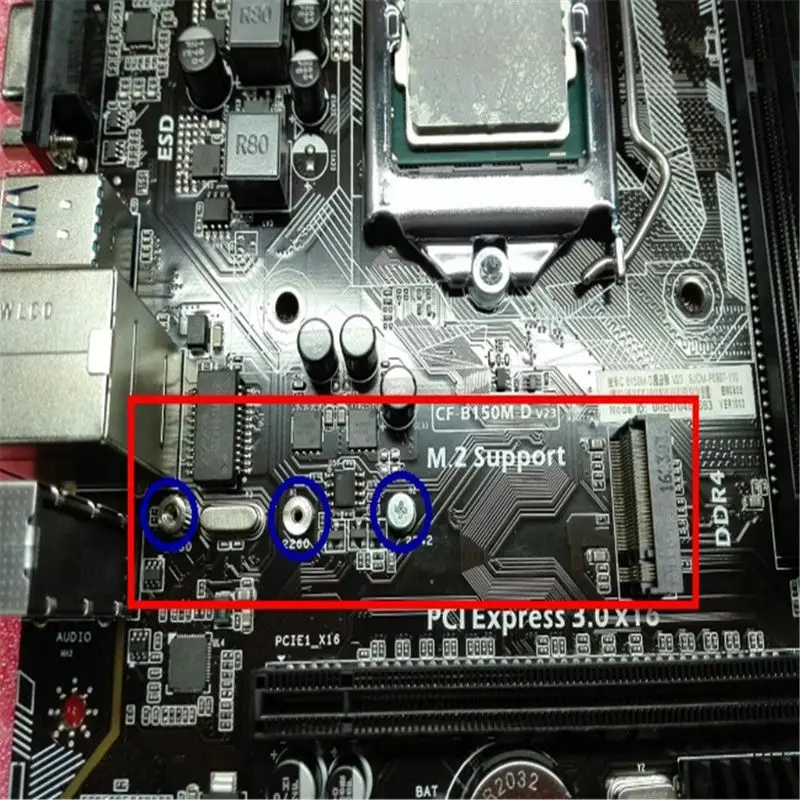 Набор M.2 поддержка запорного винта SSD монтажный комплект для Asus материнская плата