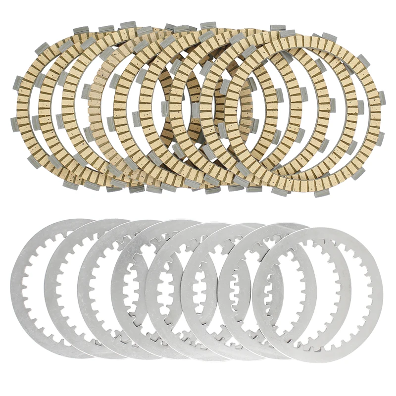 Детали двигателя мотоцикла фрикционные диски сцепления и стальная пластина для